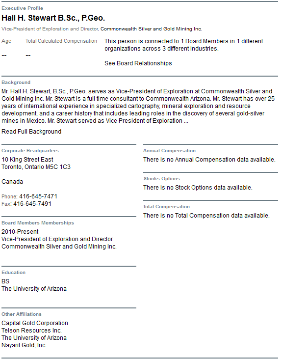 Hall Stewart Commonwealth Silver