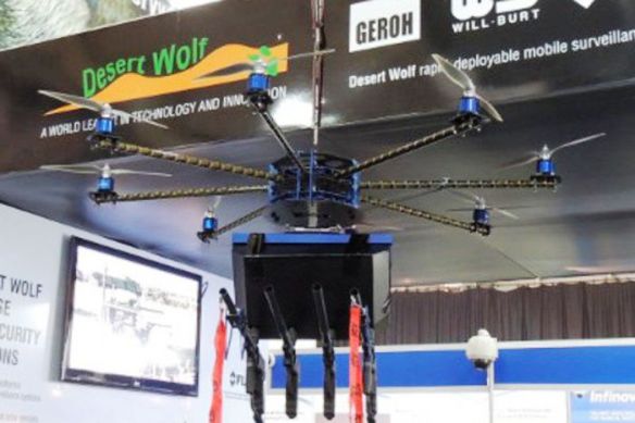 Mining company buys armed drones for 'riot control'